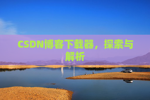 CSDN博客下载器，探索与解析